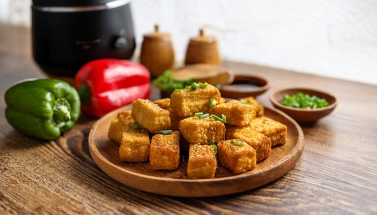 Przepis na&nbsp;chrupiące tofu z&nbsp;Air Fryer