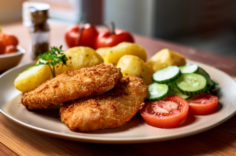 Przepis na kotlety z piersi kurczaka z Air Fryer