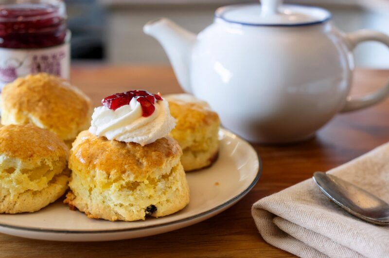 Przepis na cytrynowe ciasteczka (scone) z Air Fryer 2 Cytrynowe scones z Air Fryera