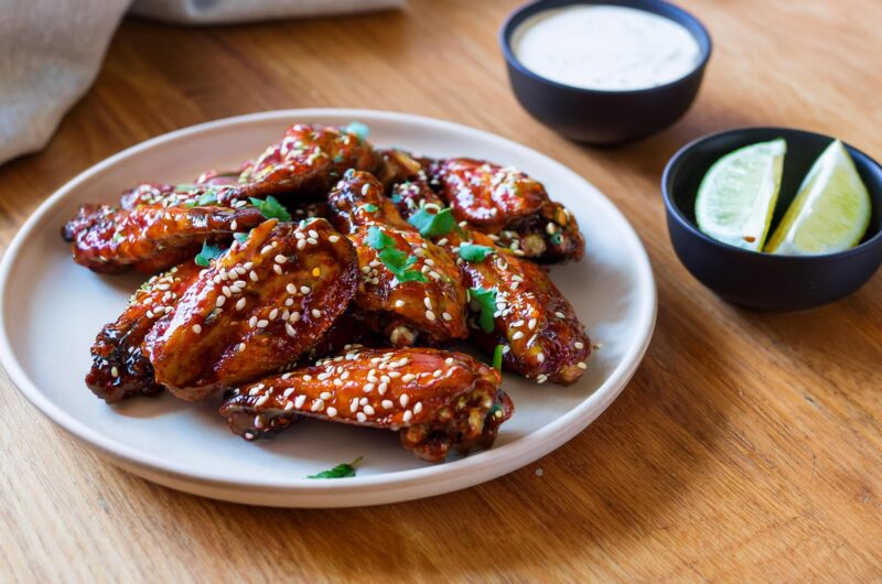 Skrzydełka kurczaka w glazurze z Air Fryea