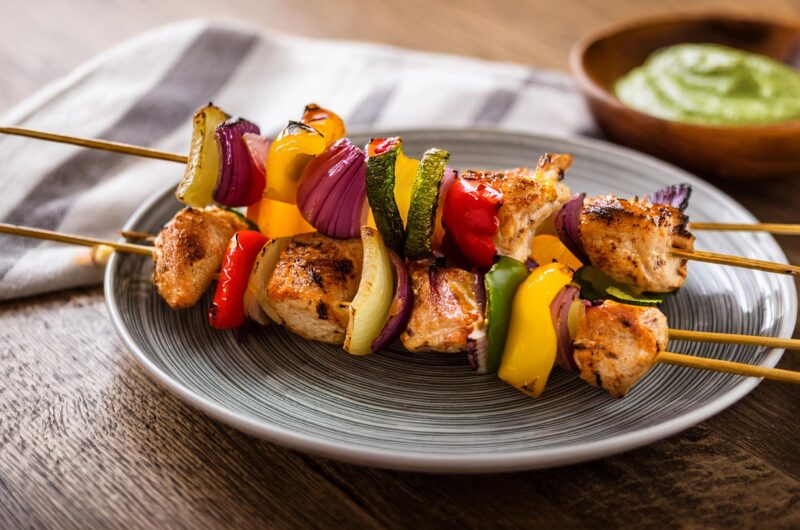 Przepis na szaszłyki drobiowe z Air Fryer