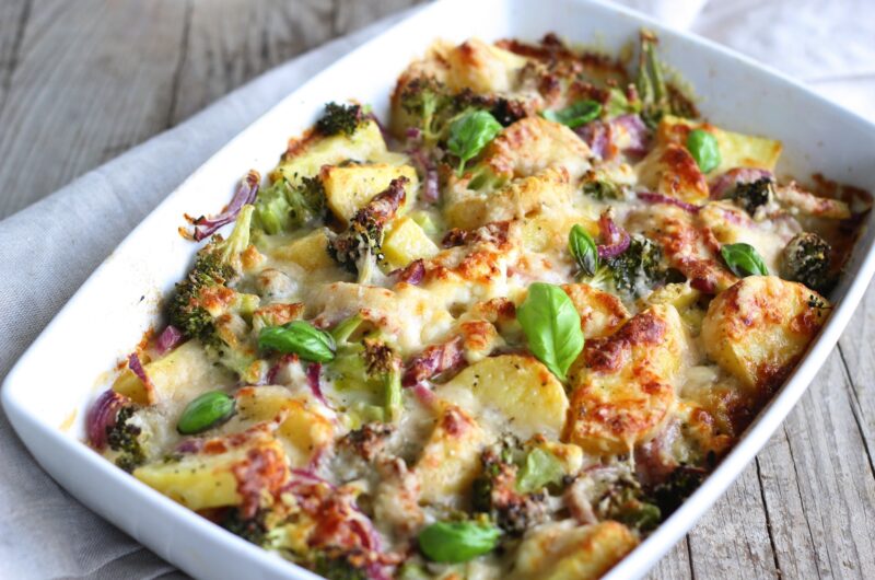 Szybka zapiekanka obiadowa z Air Fryera