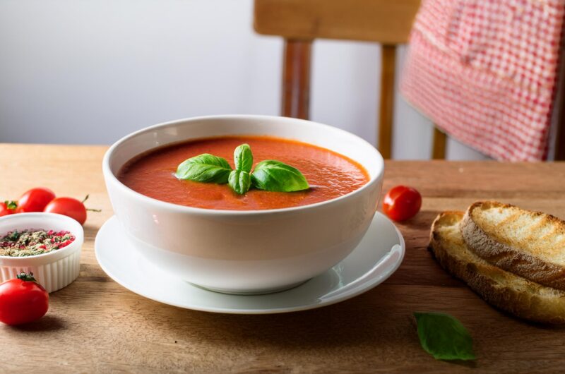 Pomidorowa zupa krem z Air Fryera