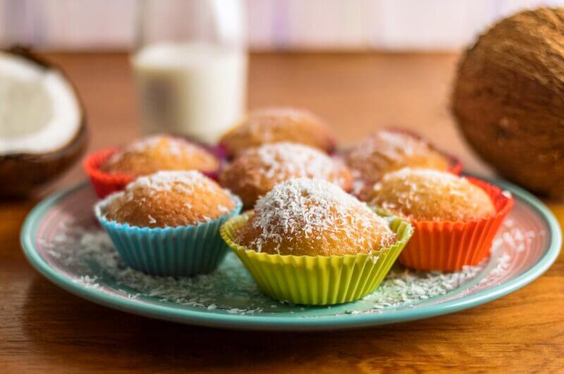 Przepis na kokosowe muffiny z Air Fryer