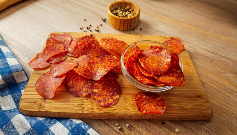 Chipsy z&nbsp;salami w&nbsp;Air Fryer