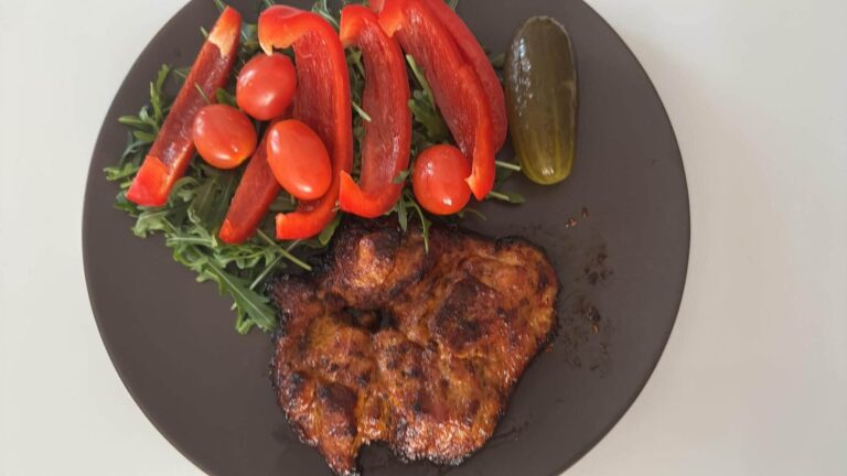 Mięso z&nbsp;nogi kurczaka w&nbsp;marynacie musztardowo-miodowej w&nbsp;Air Fryer