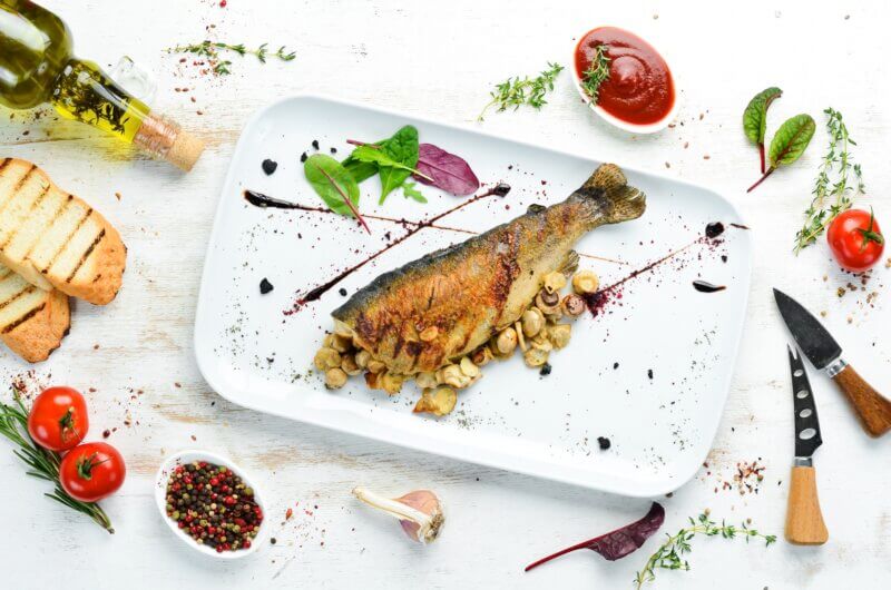 Przepis na okonia pieczonego w Air Fryerze