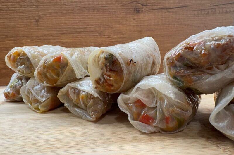 Pieczone sajgonki z Air Fryer