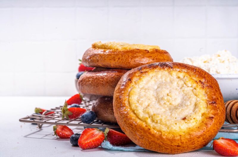 Drożdżówki z serem z Air Fryer