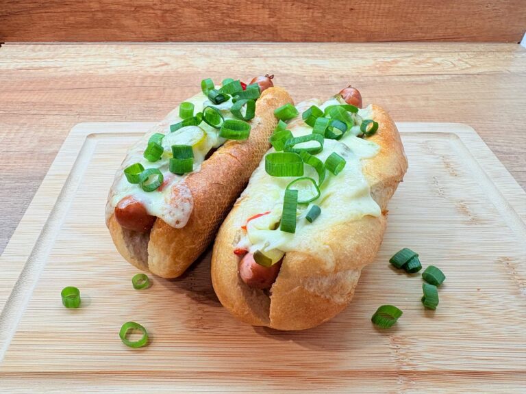 Zapiekane hot dogi z&nbsp;Air Fryer