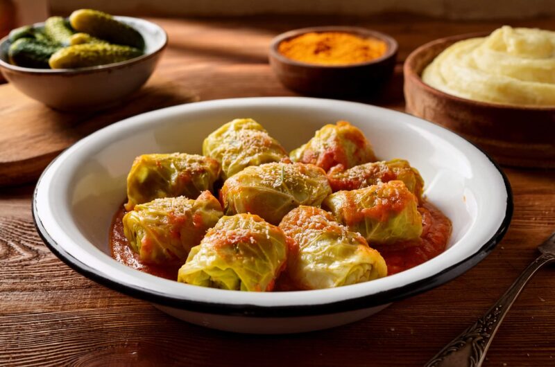 Mini gołąbki z Air Fryer