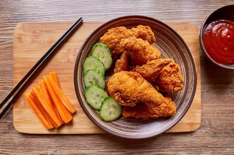 Piersi kurczaka w orientalnej panierce z Air Fryer