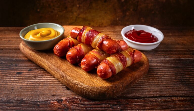 Parówki w&nbsp;boczku i&nbsp;serze z&nbsp;Air Fryer