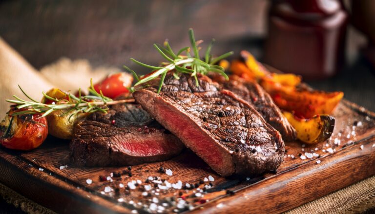 Stek z&nbsp;serca wołowego z&nbsp;Air Fryer