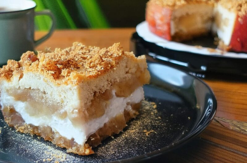 Szarlotka z budyniem z Air Fryer