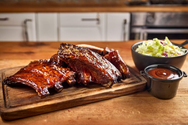 Żeberka BBQ z Air Fryer