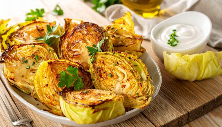 Pieczona młoda kapusta w&nbsp;Air Fryer