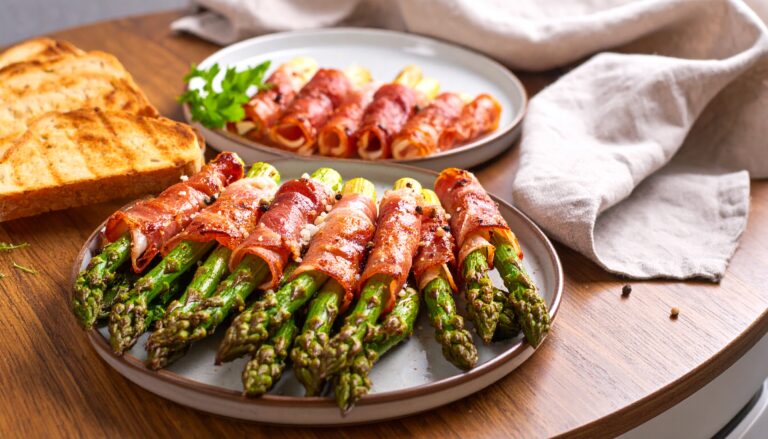 Szparagi w&nbsp;szynce parmeńskiej z&nbsp;Air Fryer