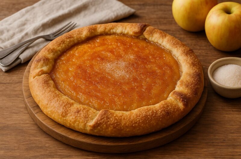 Ekspresowa tarta z jabłkami w Air Fryer