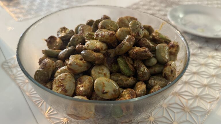 Bób pieczony w&nbsp;Air Fryer