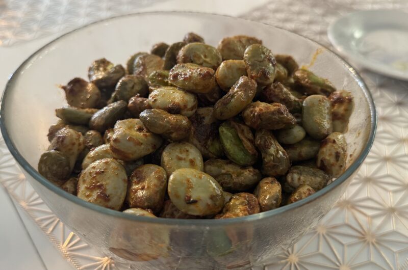 Bób pieczony w Air Fryer