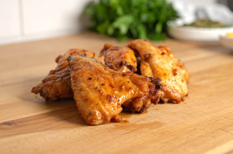 Miodowe skrzydełka z Air Fryera