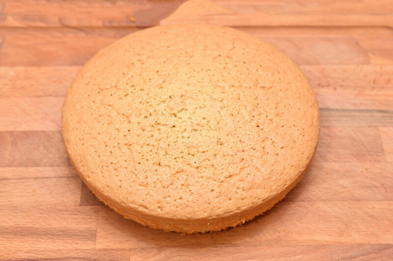 Biszkopt bez proszku do pieczenia z Air Fryer