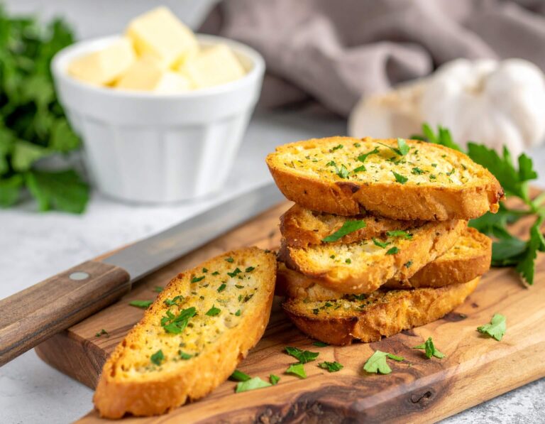 Grzanki czosnkowe z&nbsp;Air Fryer