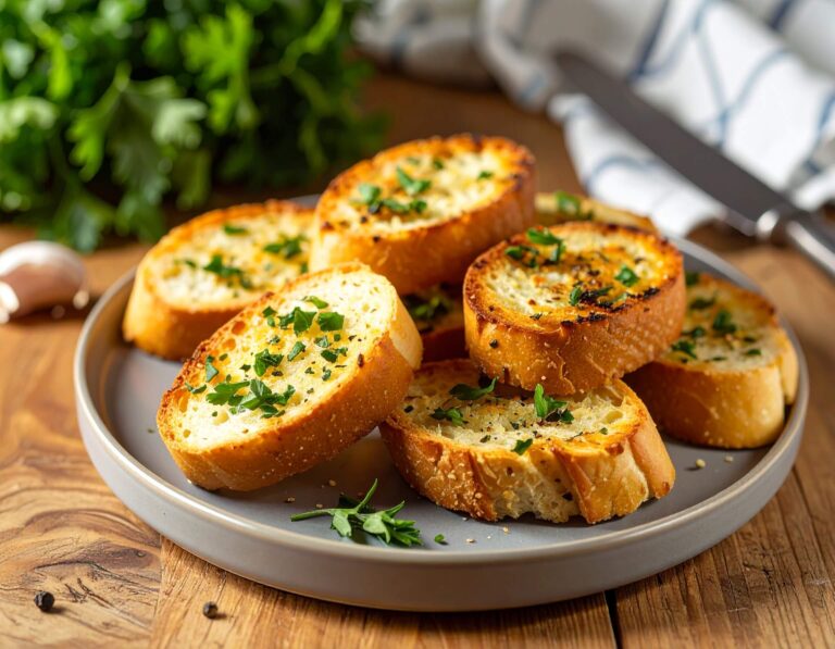 Grzanki z&nbsp;czerstwej bułki w&nbsp;Air Fryer