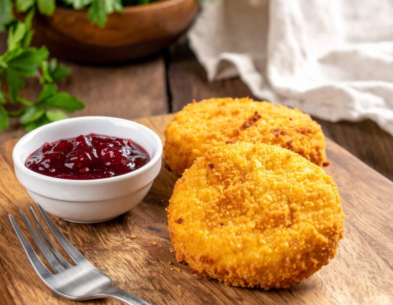 Panierowany camembert z&nbsp;Air Fryer