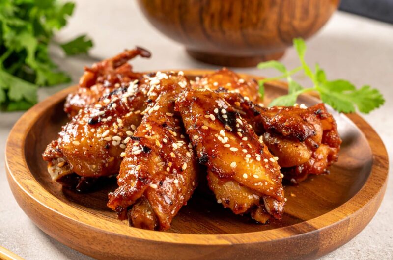 Skrzydełka po koreański z Air Fryer