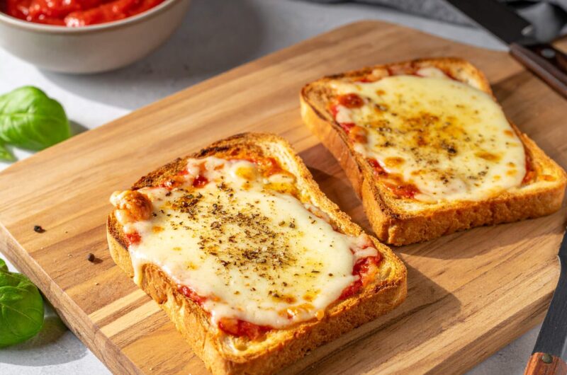 Tosty a’la pizza z Air Fryer