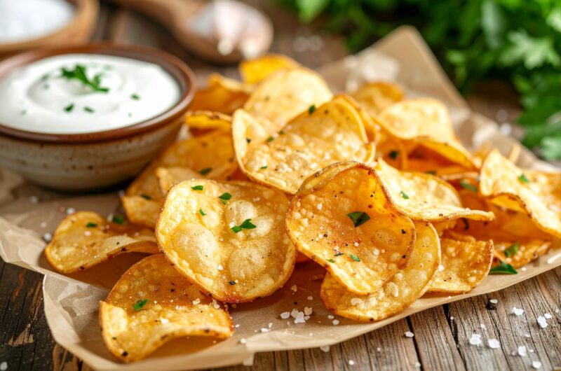 Chipsy ziemniaczane z Air Fryer