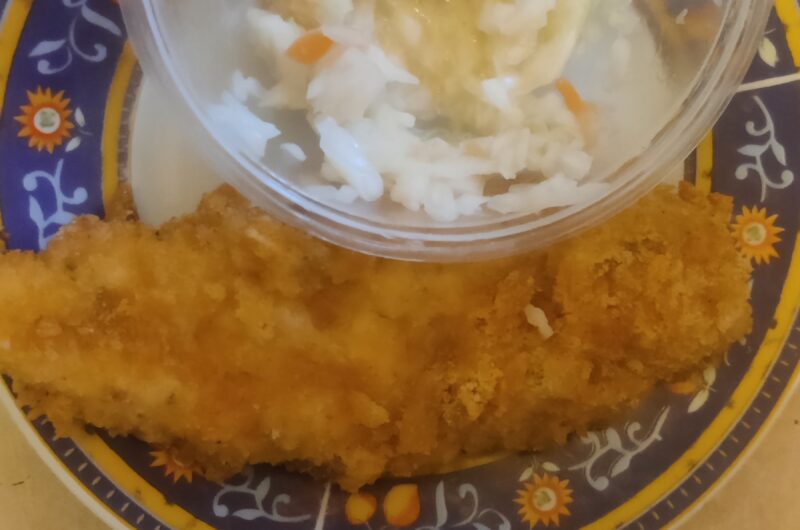 Polędwiczki z kurczaka panierowane w chipsach z Air Fryer