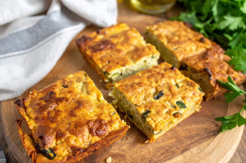 Zapiekanki z płatków owsianych i cukinii z Air Fryer