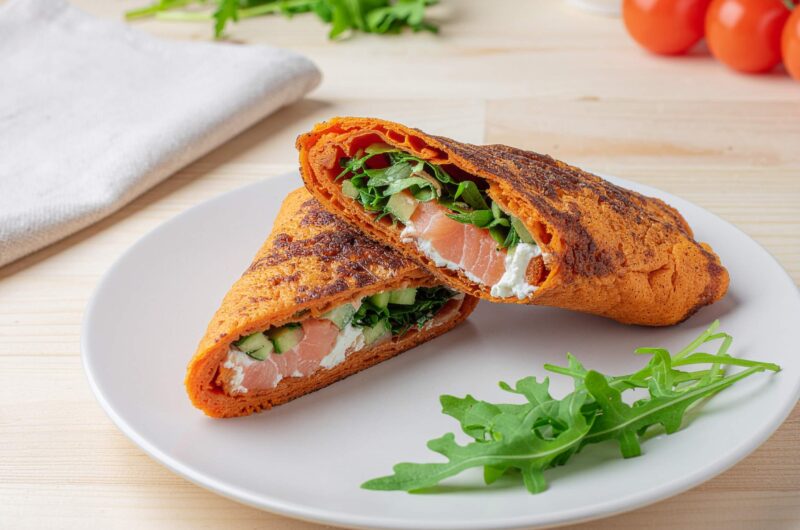 Wrap z marchewki w Air Fryer