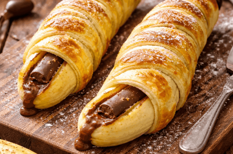 Banany w cieście francuskim z Air Fryer