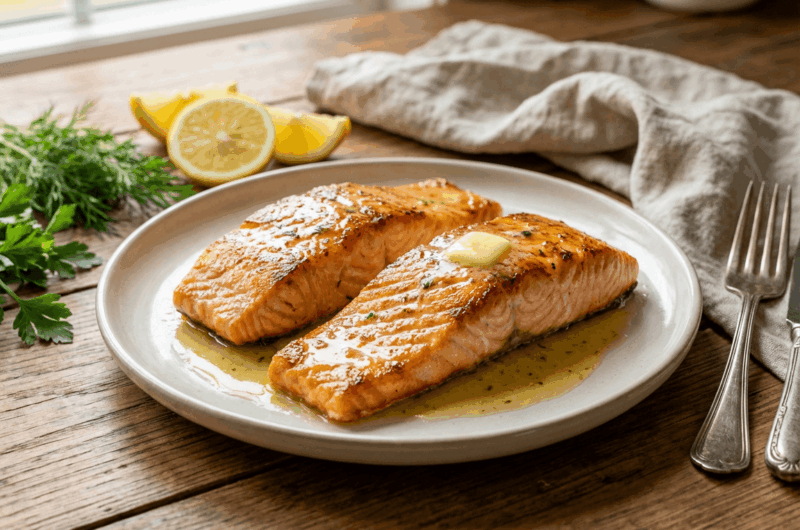 Łosoś cytrynowy z Air Fryer