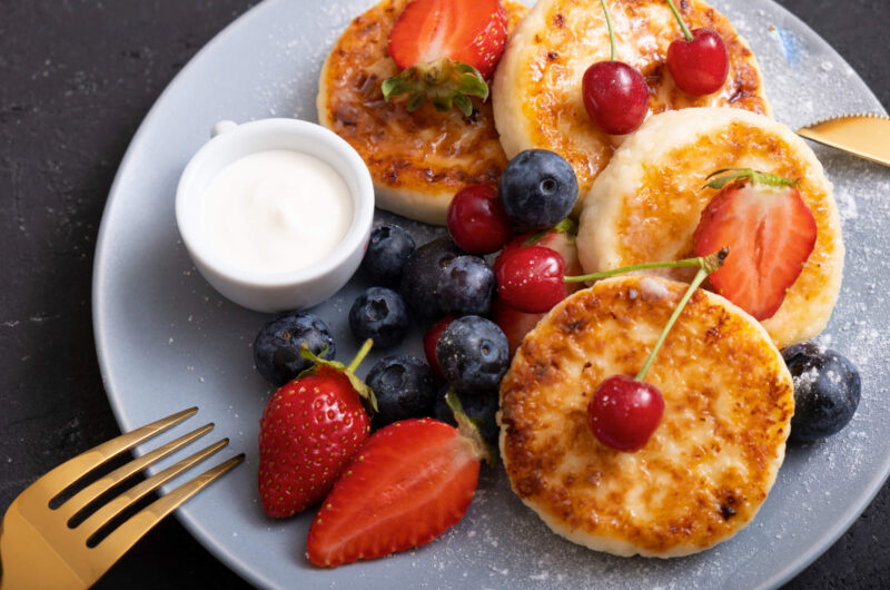 Szybkie placuszki śniadaniowe w Air Fryer