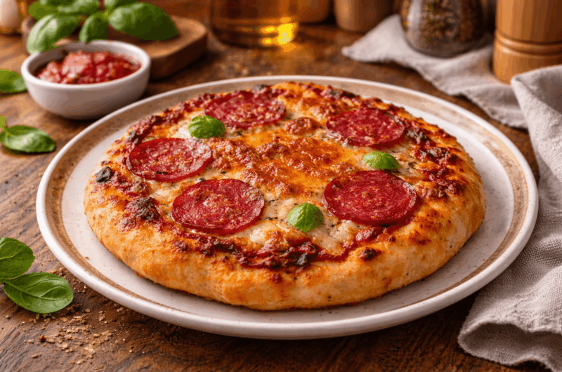 Bezglutenowa pizza z Air Fryer