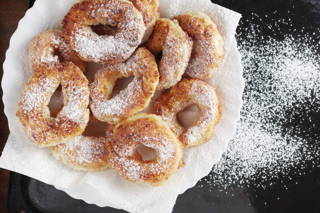 Pączki z dziurką z Air Fryer 2 Śniadania