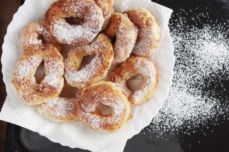 Pączki z dziurką z Air Fryer