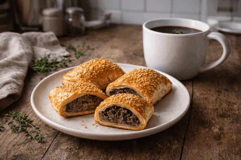 Paszteciki z&nbsp;wątróbki w&nbsp;cieście francuskim w&nbsp;Air Fryer