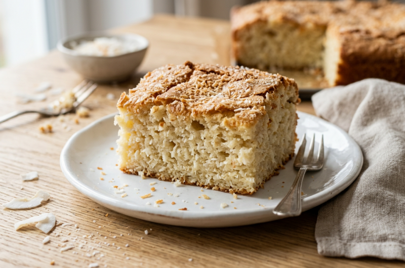 FIT ciasto kokosowe z Air Fryer